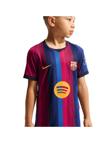 Nike FC Barcelona 202627 Match Home Kids' Shirt Blue and Burgundy II1836 683