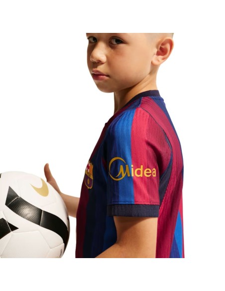 Nike FC Barcelona 202627 Match Home Kids' Shirt Blue and Burgundy II1836 683