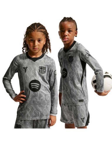 Nike FC Barcelona 202627 Stadium Away Kids' Goalkeeper Jersey Gray IO8337 013