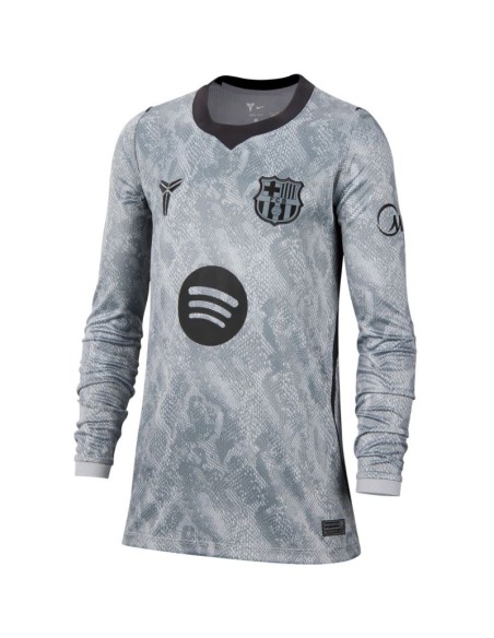 Nike FC Barcelona 202627 Stadium Away Kids' Goalkeeper Jersey Gray IO8337 013