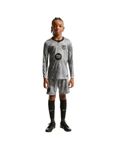 Nike FC Barcelona 202627 Stadium Away Kids' Goalkeeper Jersey Gray IO8337 013