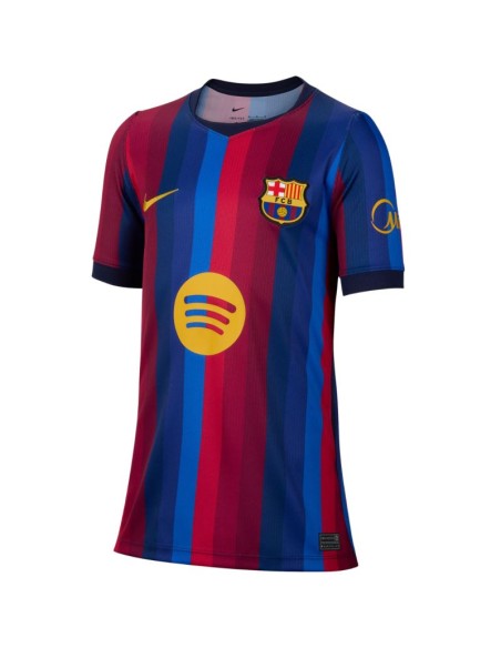 Nike FC Barcelona 202627 Stadium Home Kids' Jersey Burgundy Blue II1624 683