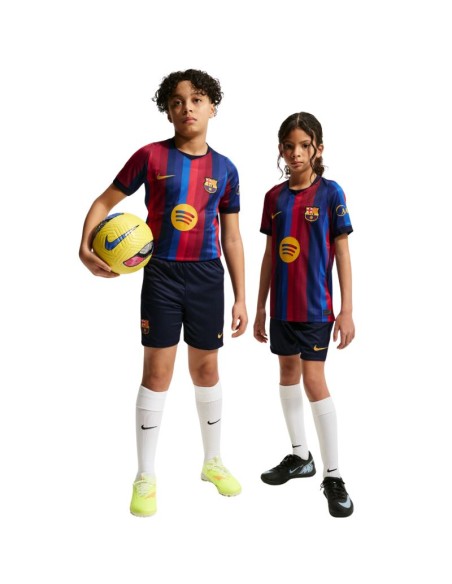 Nike FC Barcelona 202627 Stadium Home Kids' Shorts Navy Blue II1719 498