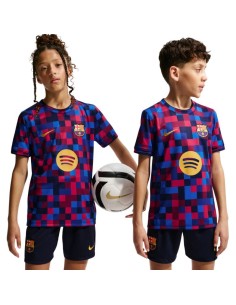 Nike FC Barcelona Kids' TShirt Burgundy and Blue II1752 621