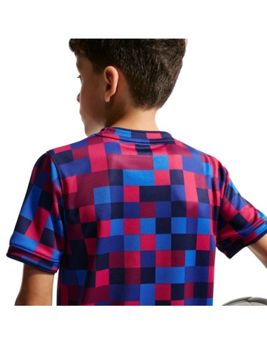Nike FC Barcelona Kids' TShirt Burgundy and Blue II1752 621