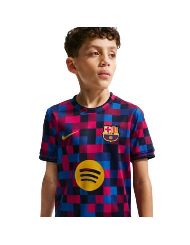 Nike FC Barcelona Kids' TShirt Burgundy and Blue II1752 621