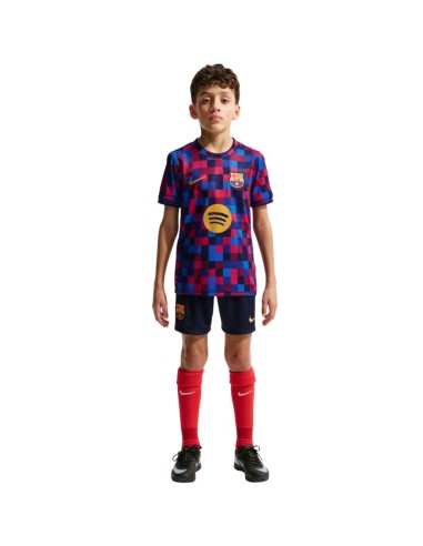 Nike FC Barcelona Kids' TShirt Burgundy and Blue II1752 621