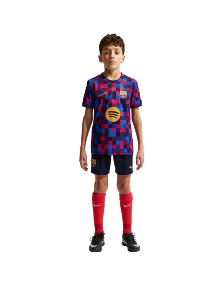 Nike FC Barcelona Kids' TShirt Burgundy and Blue II1752 621