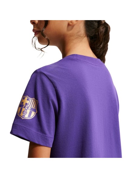 Nike FC Barcelona kids' tshirt purple IQ5007 504