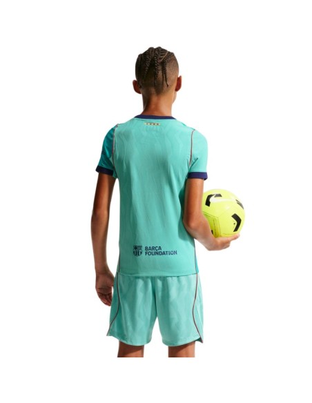 Nike FC Barcelona Match 202627 Kids' Jersey Green II6648 301
