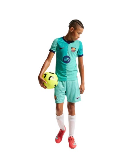 Nike FC Barcelona Match 202627 Kids' Jersey Green II6648 301