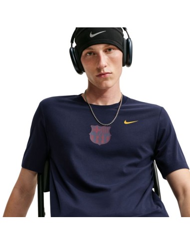 Nike FC Barcelona Men's TShirt Navy Blue IQ5030 498
