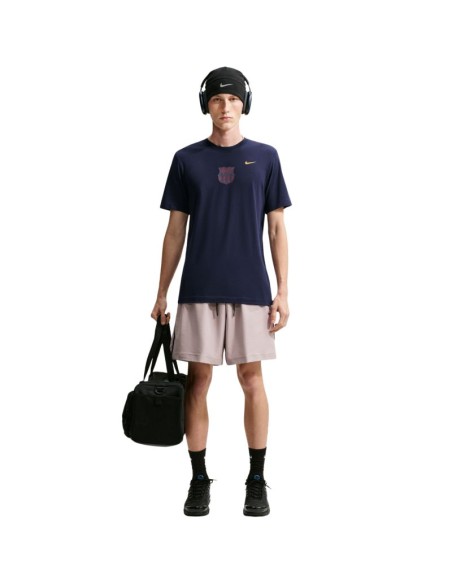 Nike FC Barcelona Men's TShirt Navy Blue IQ5030 498