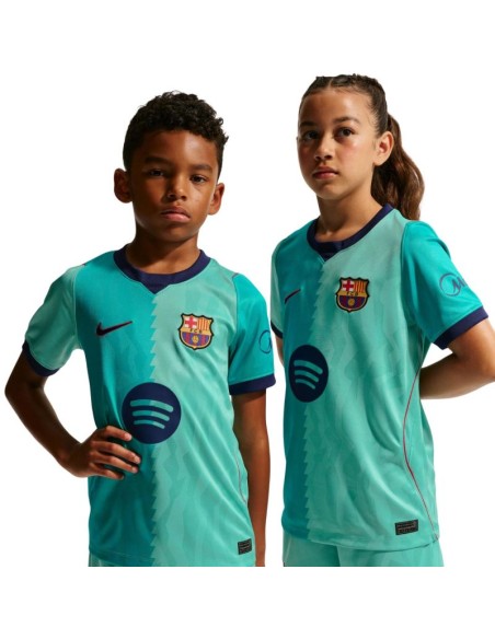 Nike FC Barcelona Stadium 202627 Kids' Jersey Green II6686 301