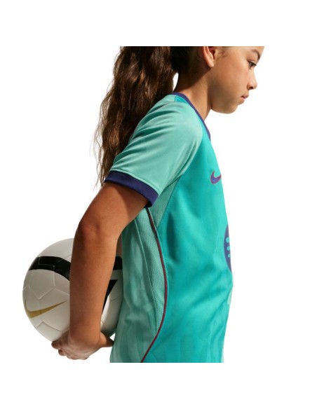 Nike FC Barcelona Stadium 202627 Kids' Jersey Green II6686 301