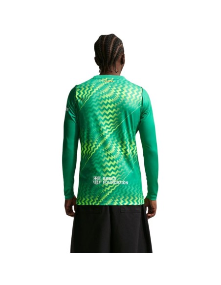 Nike FC Barcelona Stadium Goalkeeper202627 Men's Jersey Green II1997 324