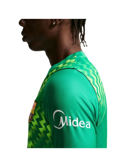 Nike FC Barcelona Stadium Goalkeeper202627 Men's Jersey Green II1997 324