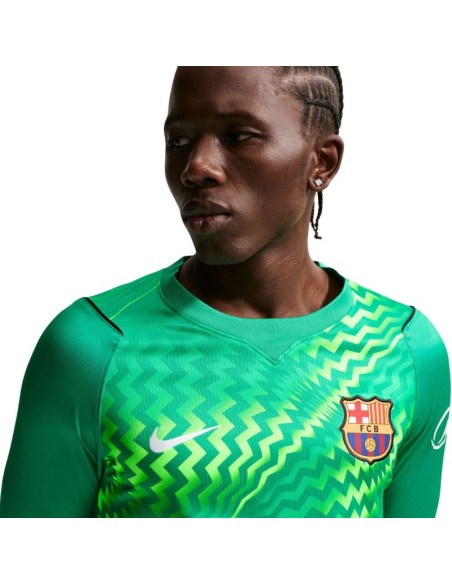 Nike FC Barcelona Stadium Goalkeeper202627 Men's Jersey Green II1997 324