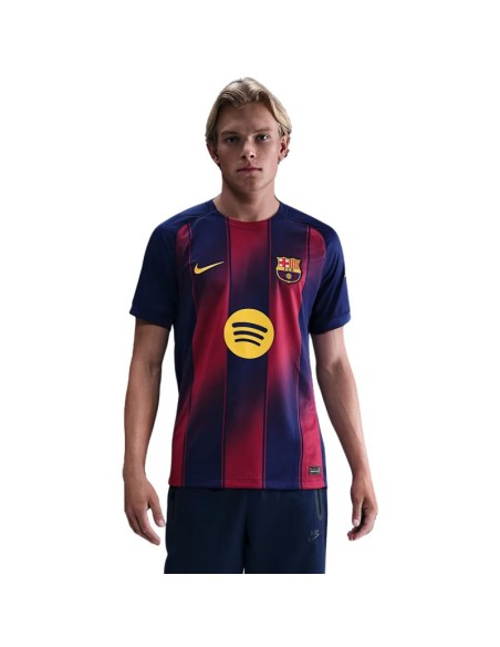 Nike FC Barcelona Stadium Home 2526 Men's Jersey Navy Blue HJ4590 456