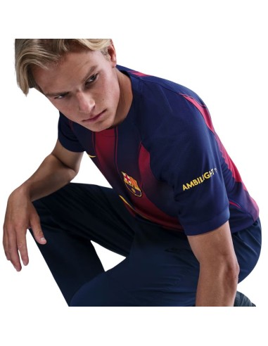Nike FC Barcelona Stadium Home 2526 Men's Jersey Navy Blue HJ4590 456