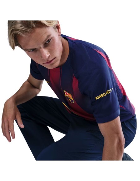 Nike FC Barcelona Stadium Home 2526 Men's Jersey Navy Blue HJ4590 456