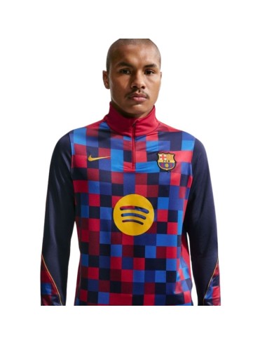 Nike FC Barcelona Strike Home Men's Jersey Blue and Red IQ1301 621