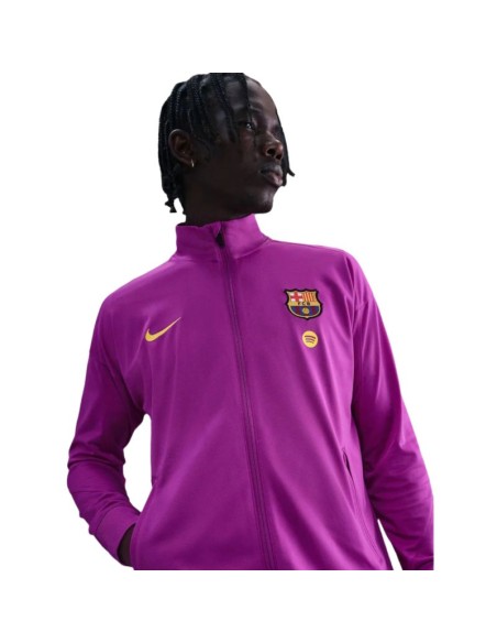 Nike FC Barcelona Strike Men's Tracksuit Purple and Navy Blue HJ6974 552