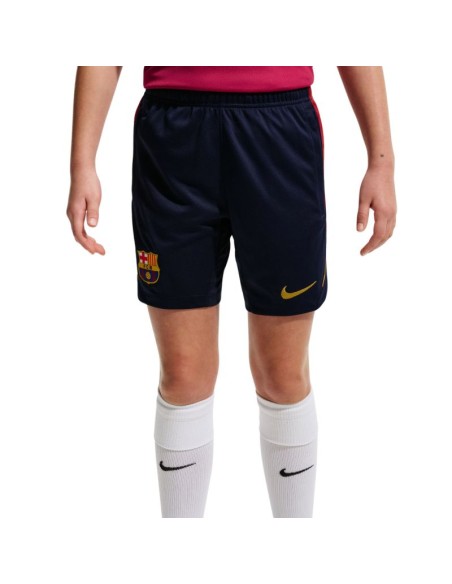 Nike FC Barcelona Strike Navy Blue Kids Shorts II2708 498
