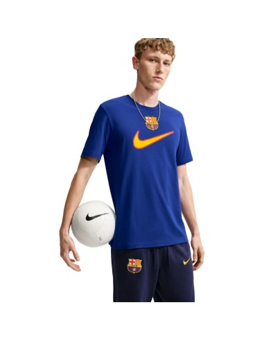 Nike FC Barcelona Swoosh Men's TShirt Blue IQ5042 455