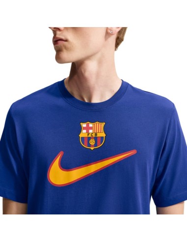 Nike FC Barcelona Swoosh Men's TShirt Blue IQ5042 455