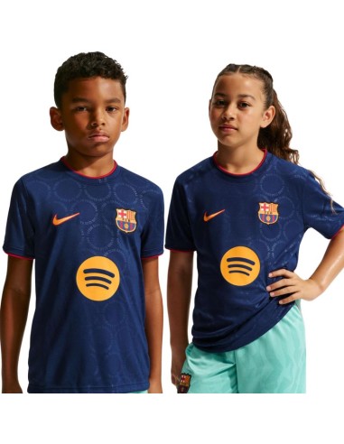 Nike FC Barcelona Third Kids' Tshirt Navy Blue II6713 498
