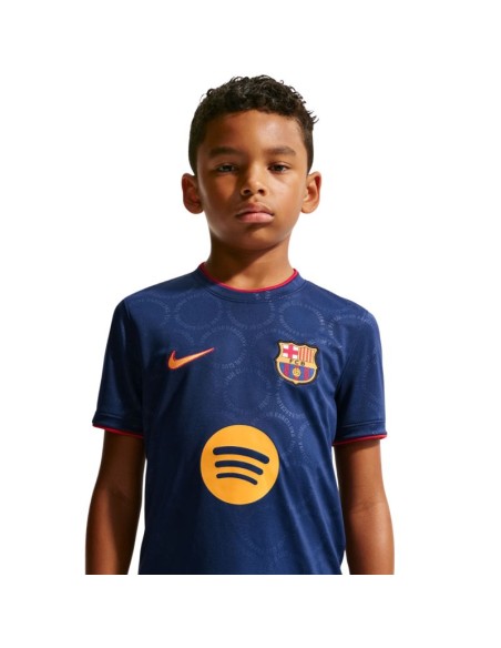 Nike FC Barcelona Third Kids' Tshirt Navy Blue II6713 498