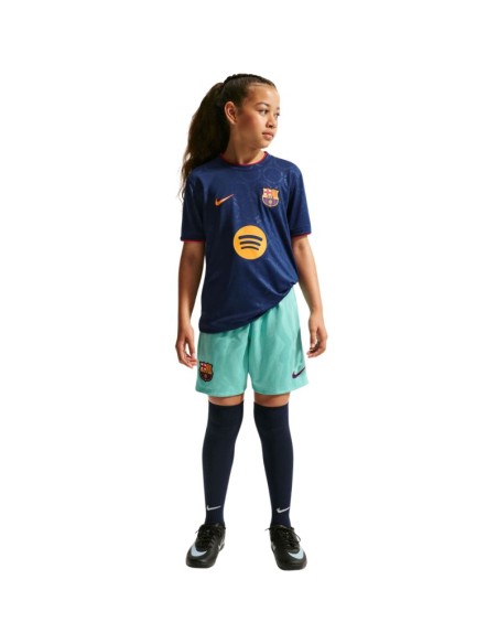 Nike FC Barcelona Third Kids' Tshirt Navy Blue II6713 498