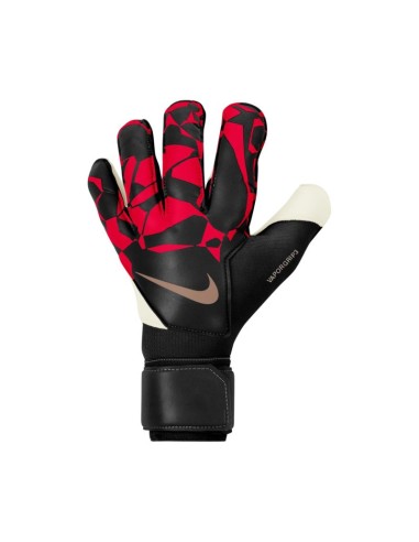Nike Grip3 Goalkeeper Gloves Black Red and White HQ0256 010