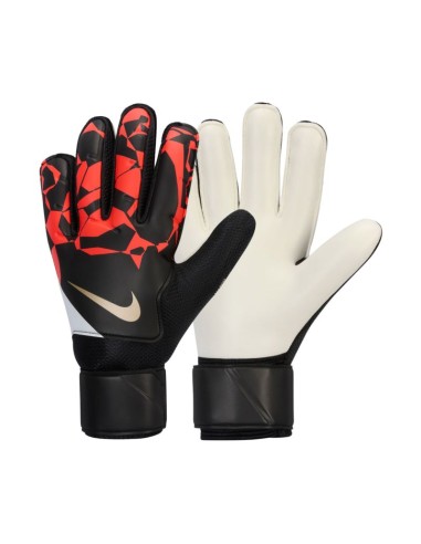 Nike Match Goalkeeper Gloves Black and Red HQ0257 011