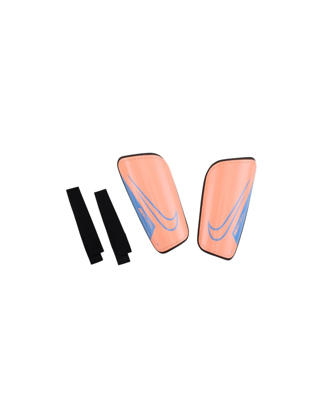 Nike Mercurial Hardshell Kids' Soccer Shin Guards Orang