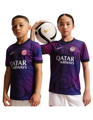 Nike Paris SaintGermain kids' tshirt purple IQ6946 420