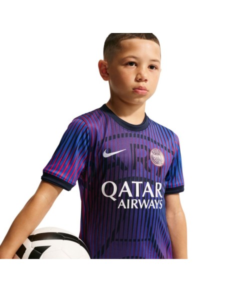 Nike Paris SaintGermain kids' tshirt purple IQ6946 420