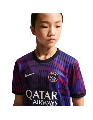 Nike Paris SaintGermain kids' tshirt purple IQ6946 420