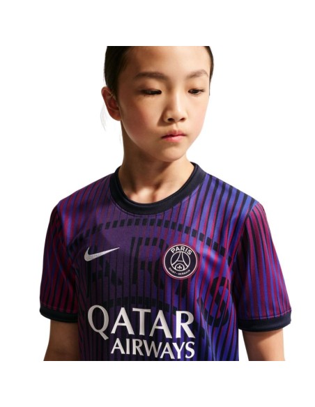 Nike Paris SaintGermain kids' tshirt purple IQ6946 420