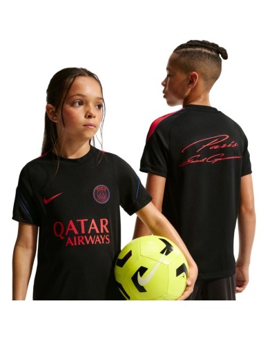 Nike Paris SaintGermain Strike Kids TShirt Black II2659 010