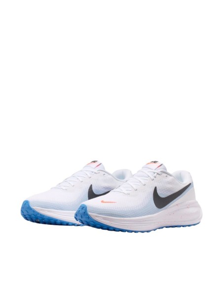 Nike Revolution 8 men's shoes white and blue HJ9198 108
