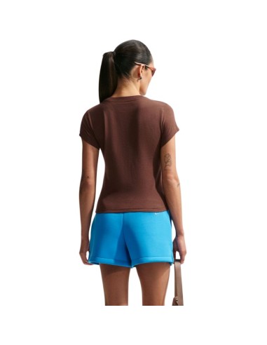 Nike Sportswear Chill Knit Women's TShirt Light Brown FV5508 259