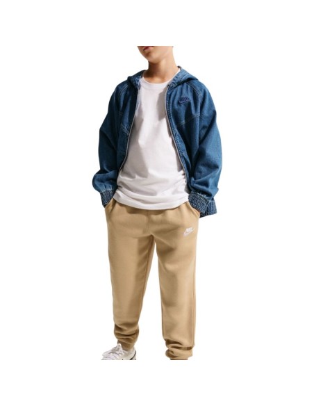 Nike Sportswear Club Fleece Beige Kids' Pants FD3008 286