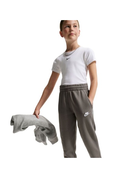 Nike Sportswear Club Fleece Kids' Pants Gray FD3008 289
