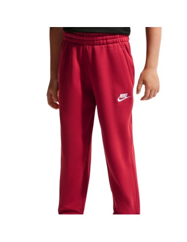 Nike Sportswear Club Fleece Kids' Pants Red FD3008 608