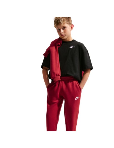 Nike Sportswear Club Fleece Kids' Pants Red FD3008 608