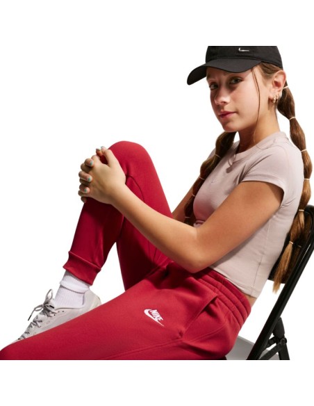 Nike Sportswear Club Fleece Kids' Pants Red FD3008 608