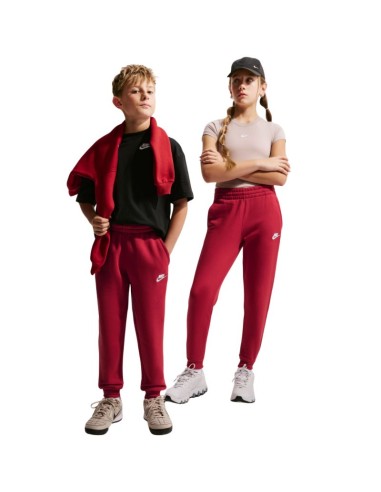 Nike Sportswear Club Fleece Kids' Pants Red FD3008 608