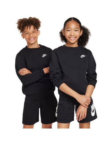Nike Sportswear Club Fleece Kids' Sweatshirt Black FD3006 010